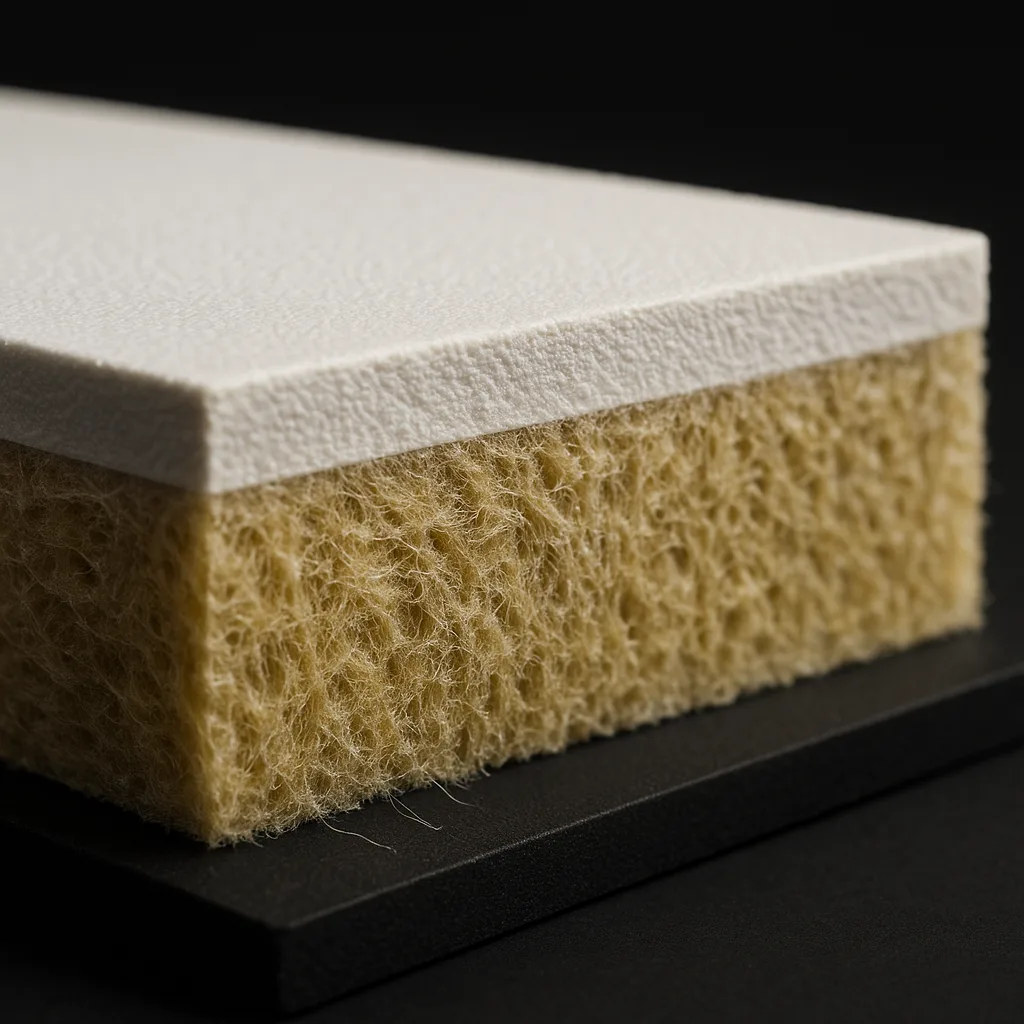 Структура акустической панели Rockfon