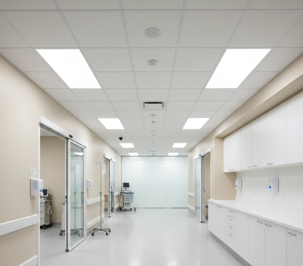 Влагостойкий потолок для многопрофильной клиники