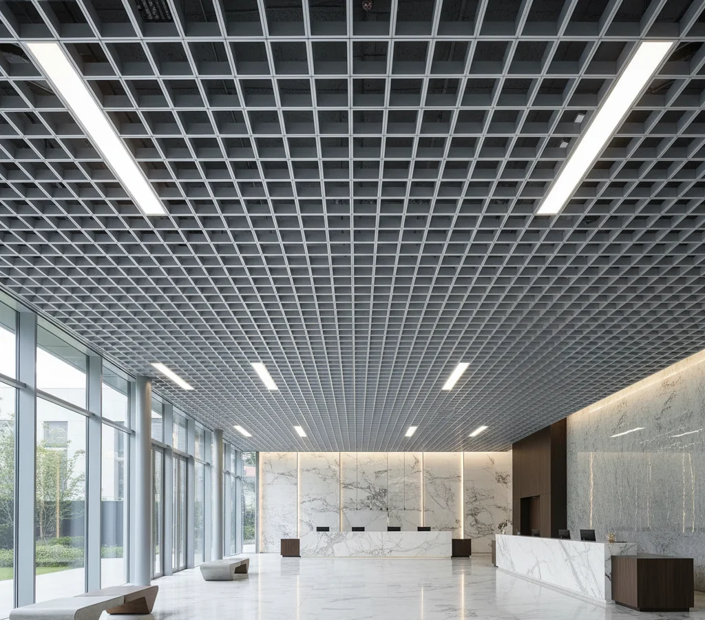 Грильято — Ячеистые потолки