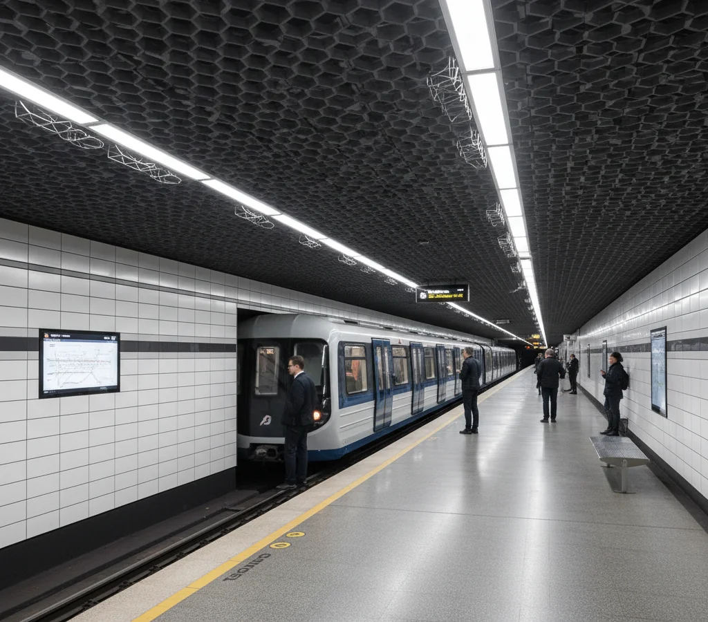 Станции метро и переходы