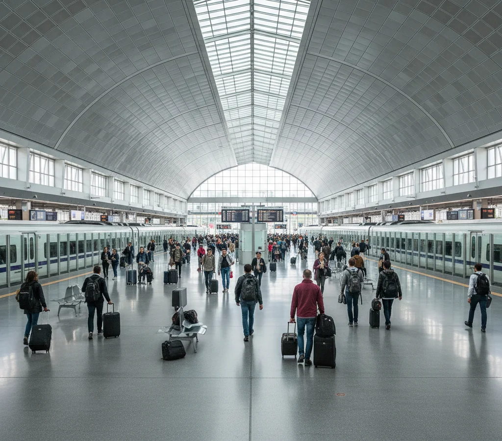 Вокзалы и станции метро