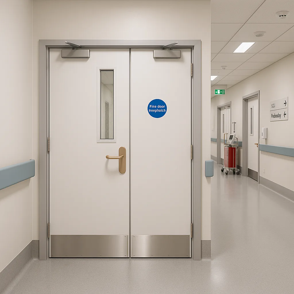 Противопожарная дверь EIS для медицинского учреждения