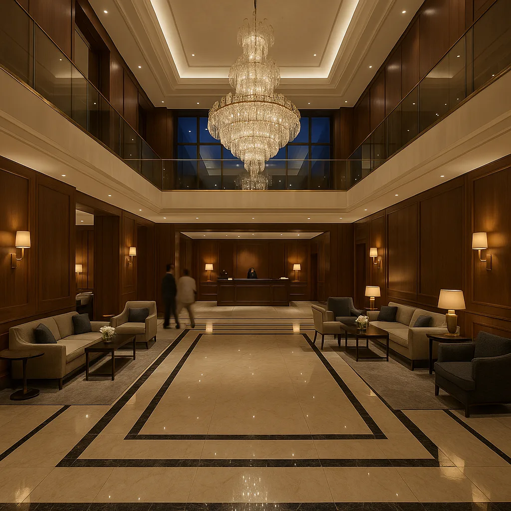 Гостиницы и лобби отелей