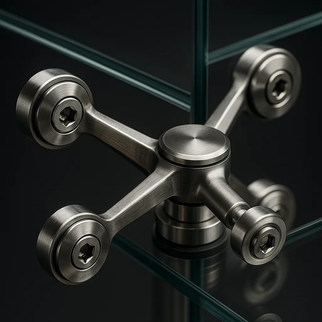 Коннектор крупноформатной стеклянной системы