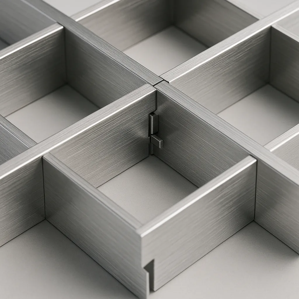 Конструкция потолка Грильято