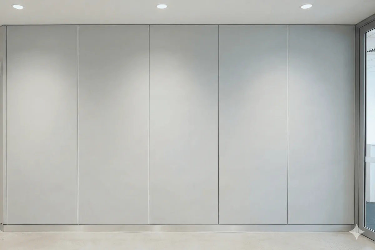 Панели в коридоре — медцентр