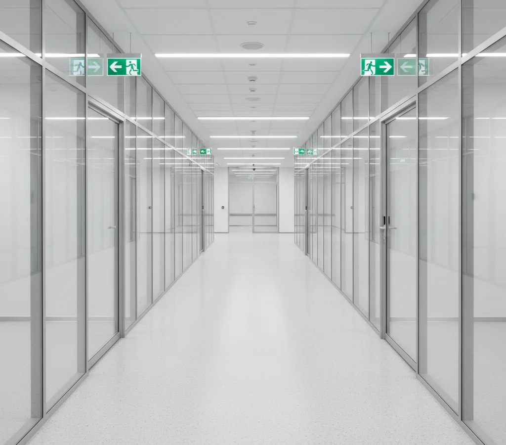 Антибактериальные перегородки и огнестойкие двери для клиник