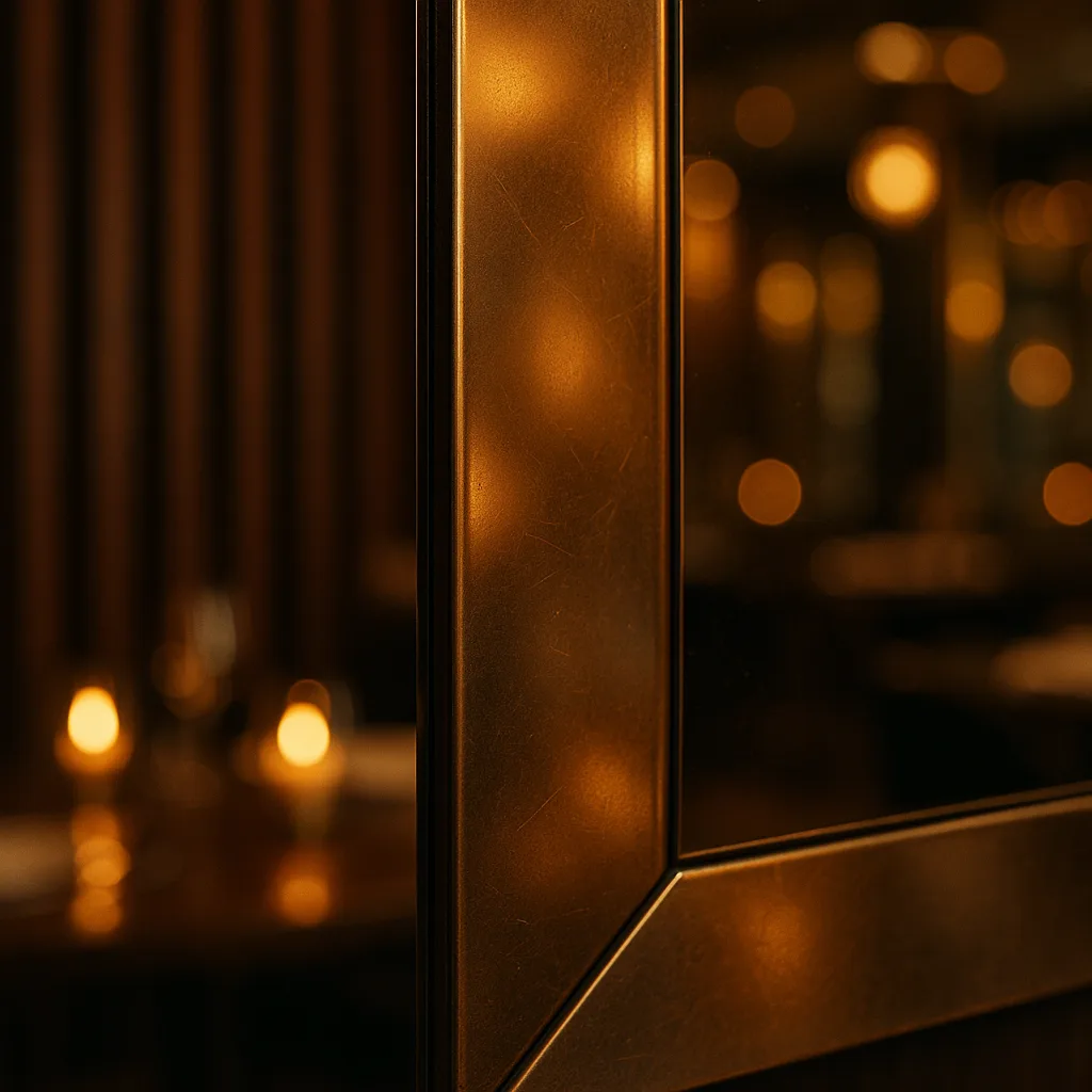 Бронзовое зеркало