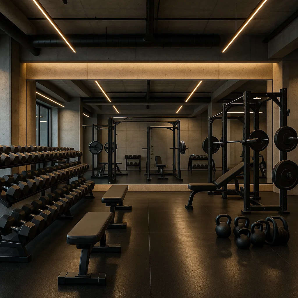 Тренажёрные залы и студии йоги