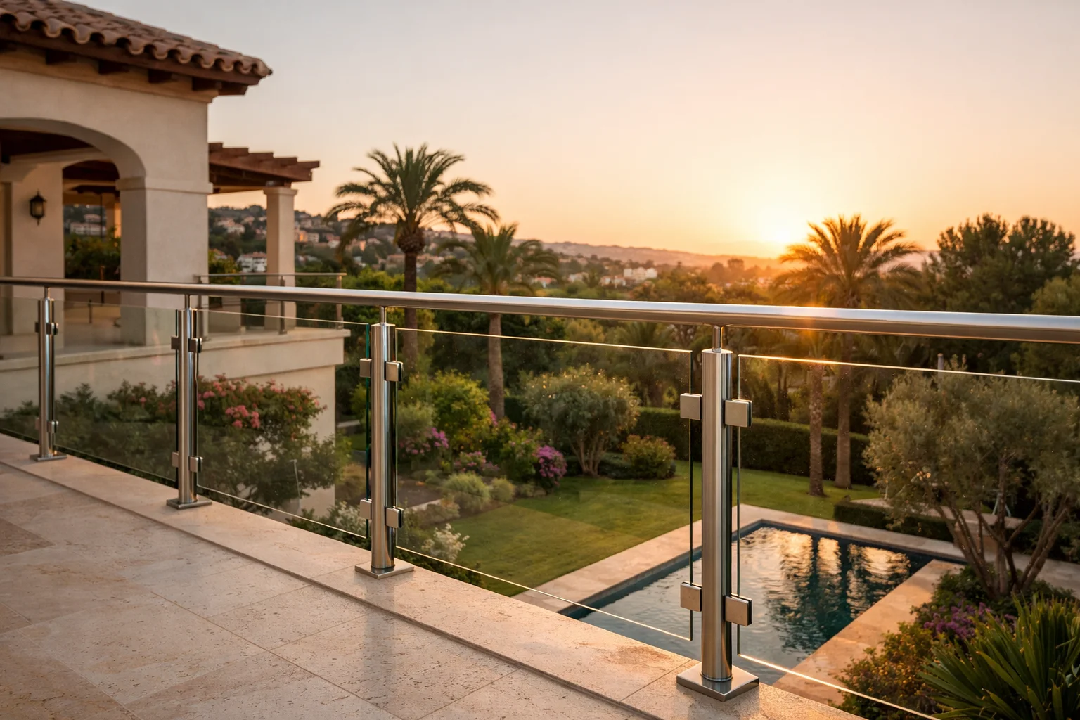 Уличное ограждение — терраса