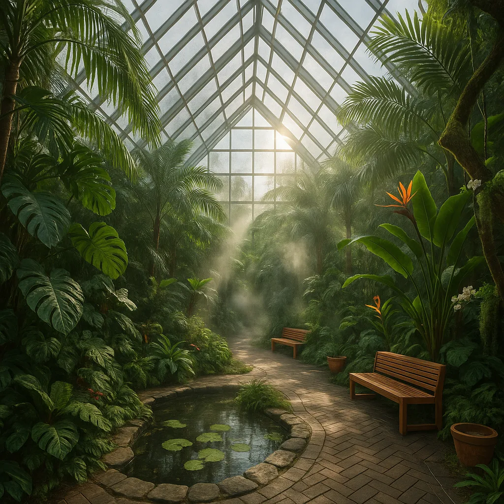 Зимние сады и оранжереи