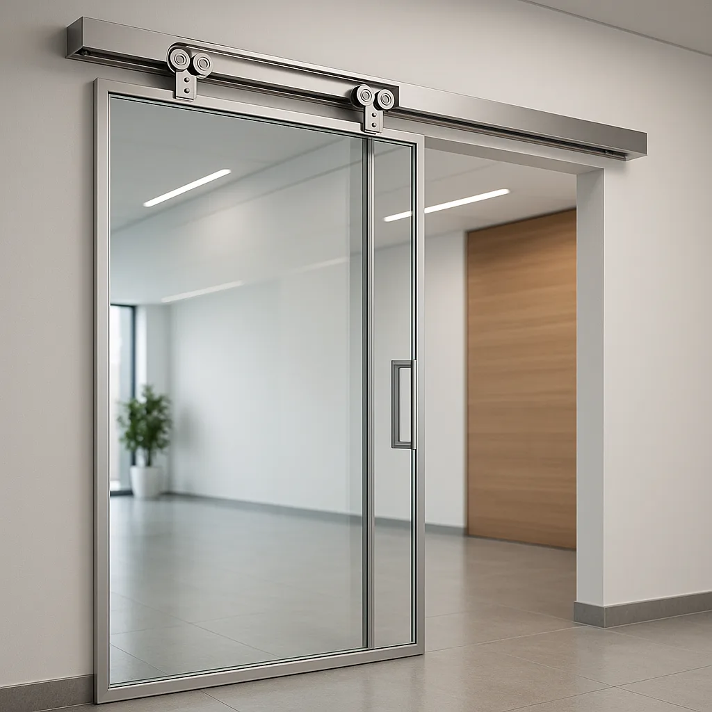 Раздвижная система с двумя створками