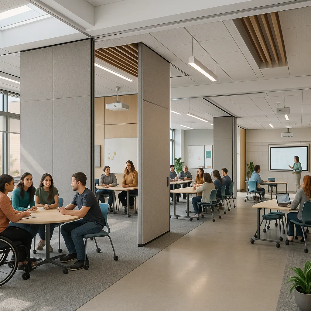 Учебные аудитории с переменным форматом