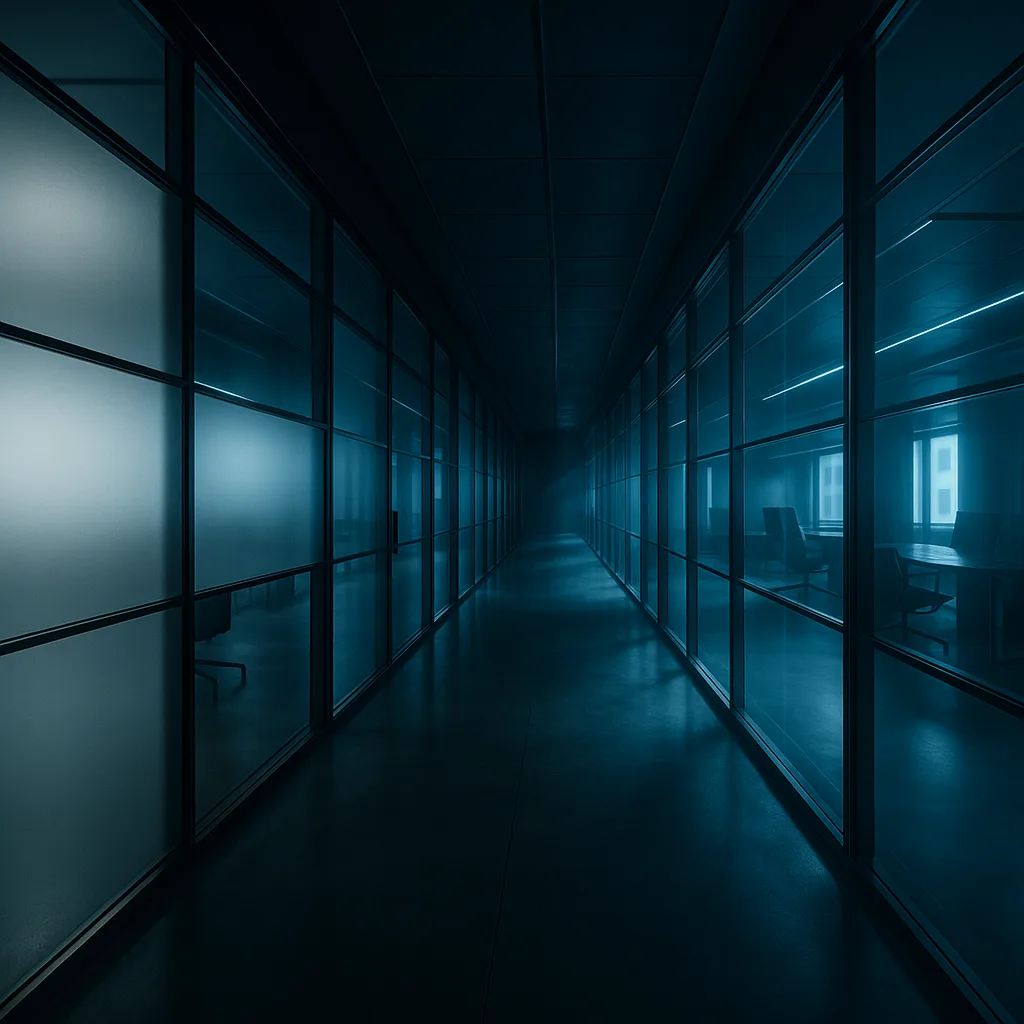 Смарт-перегородки с переключаемым стеклом