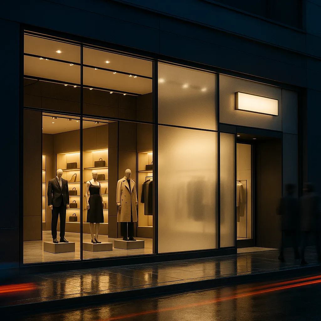 Витрины и шоурумы