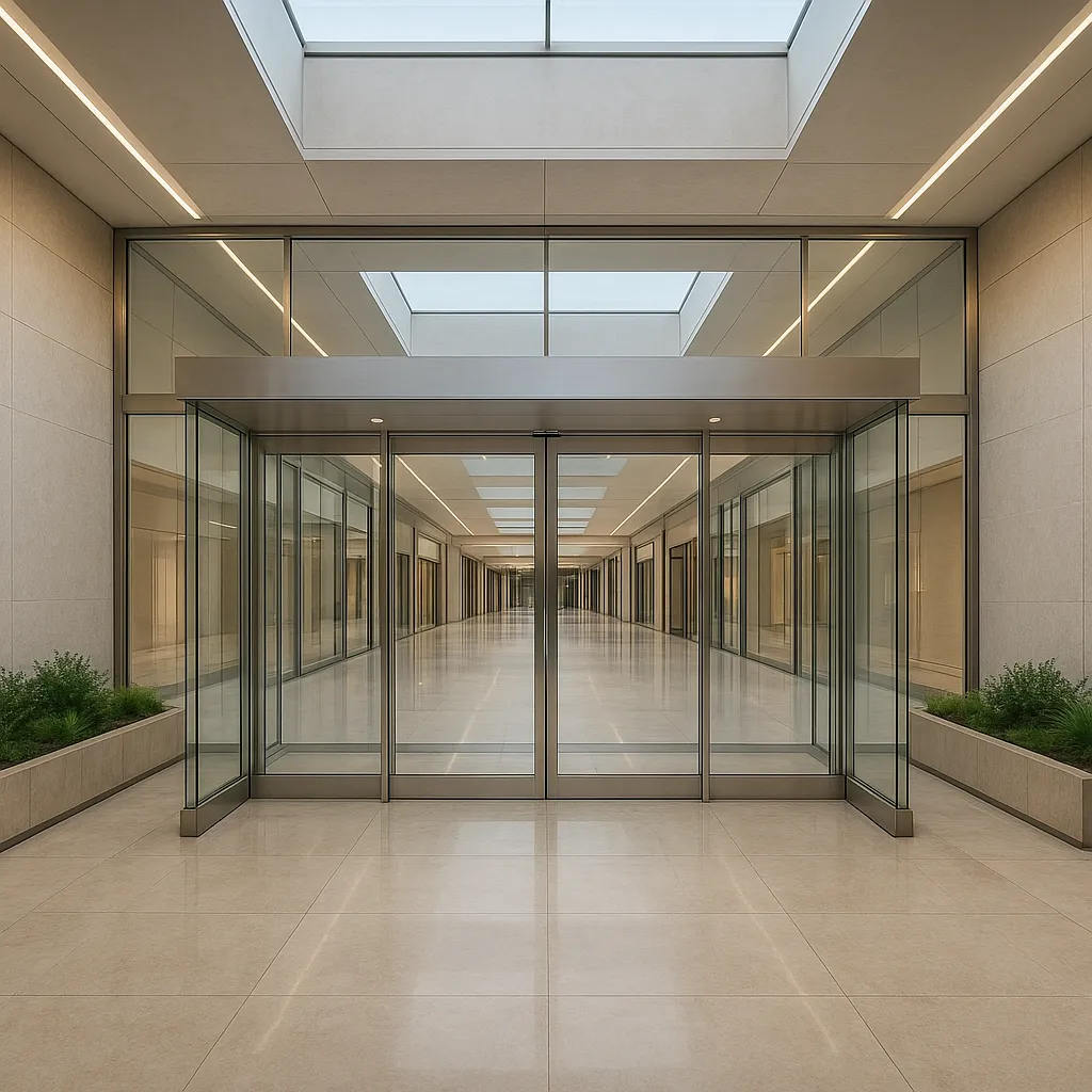 Входная группа торгового центра