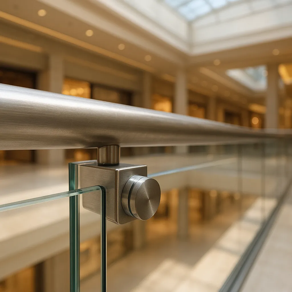 Ограждения атриумов и входные группы для торговых центров