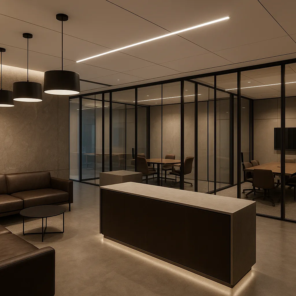 Отраслевые решения из стекла и алюминия