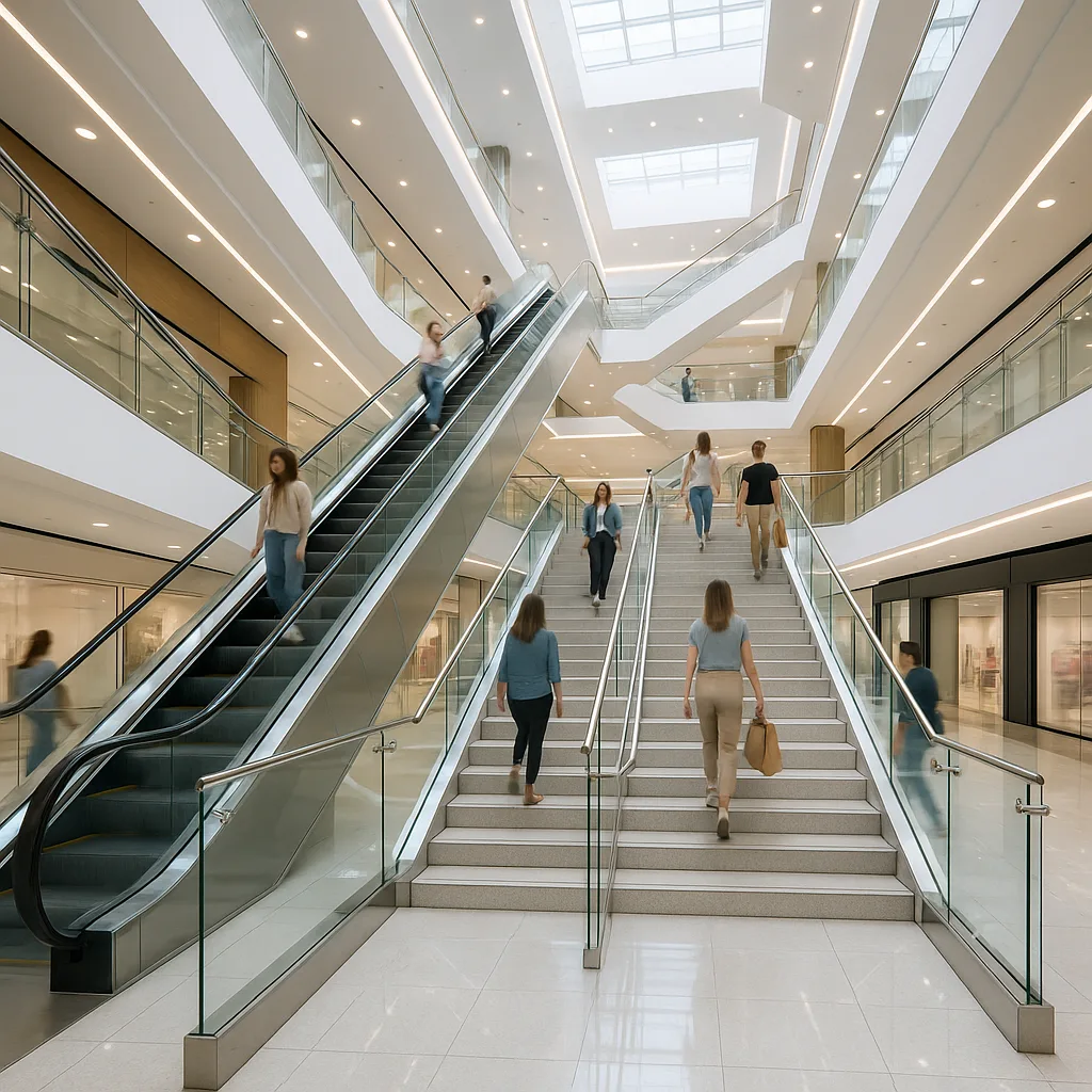 Торговые центры и атриумы