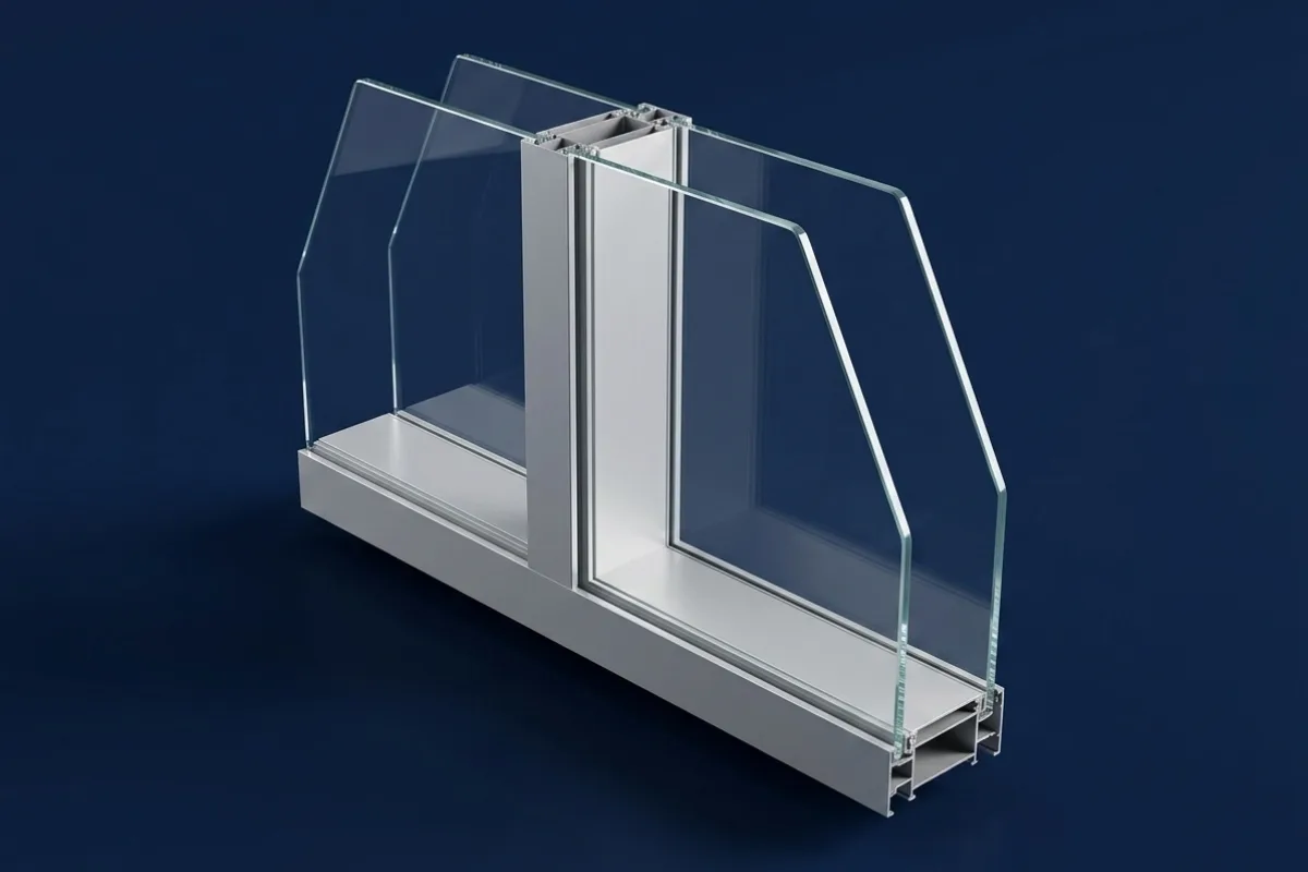 Алюминиевые перегородки Double — жалюзи между стёклами