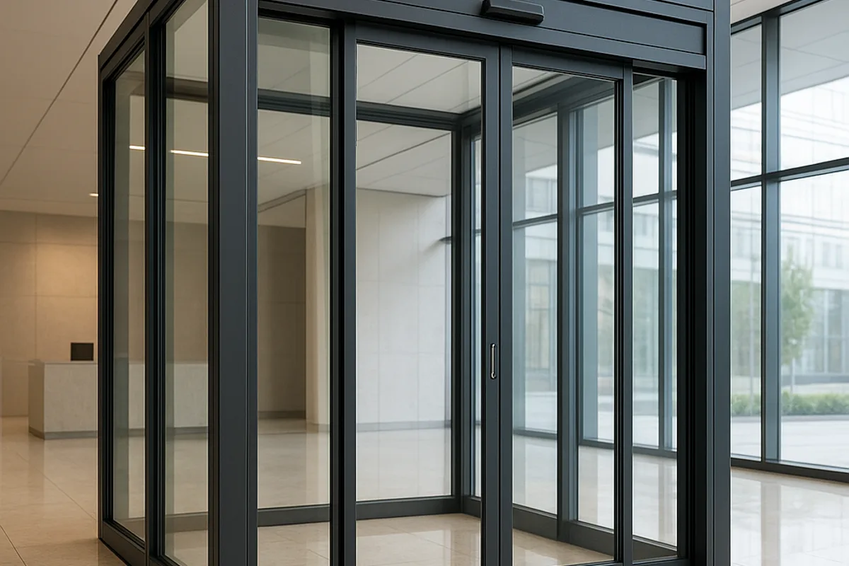 Стеклянный тамбур